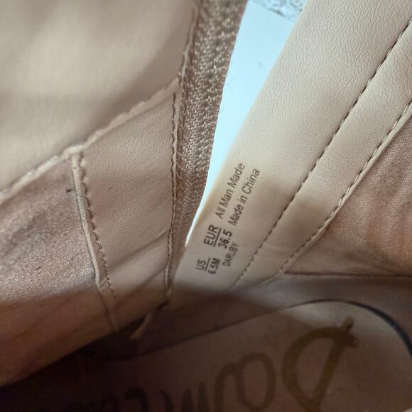 Sam Edelman Codie Snakeskin Casual Edgy Sophisticated Boots 6.5 - Picture 7 of 7